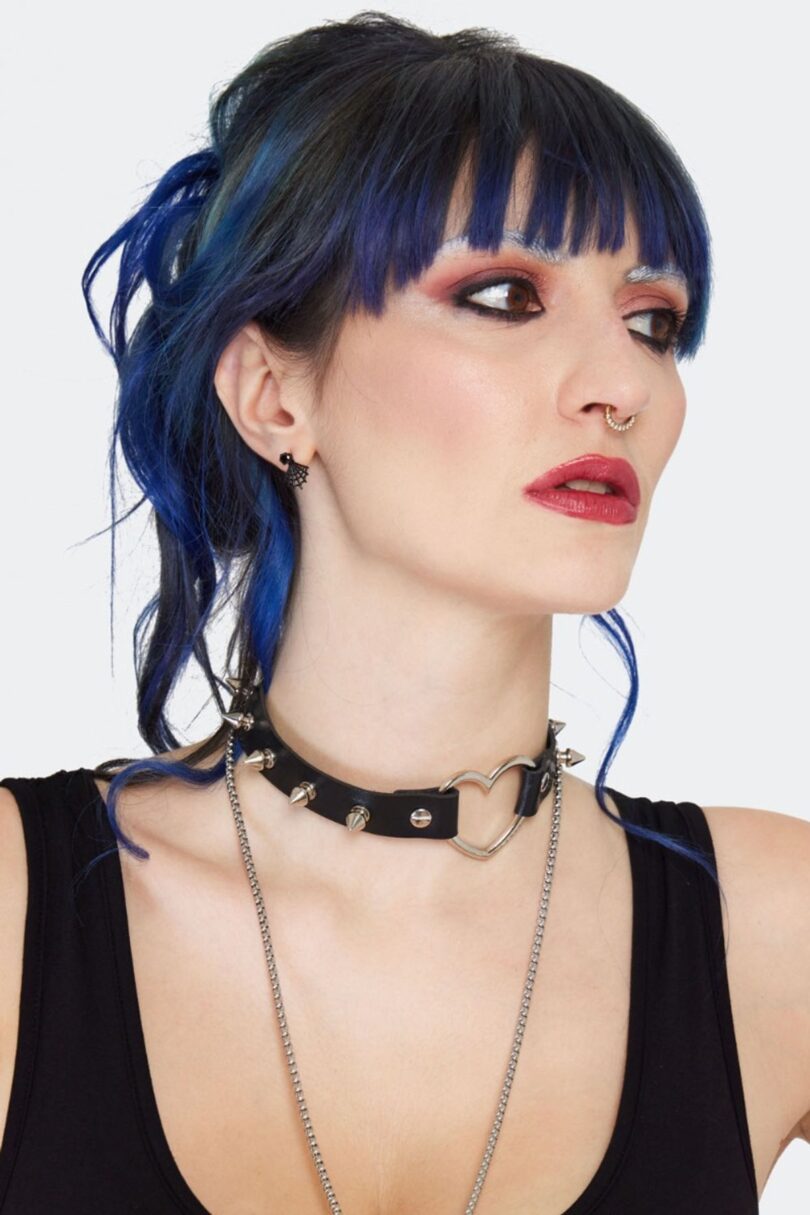 Black Spider Web Stud Earrings  Shop now at Kitty Darling