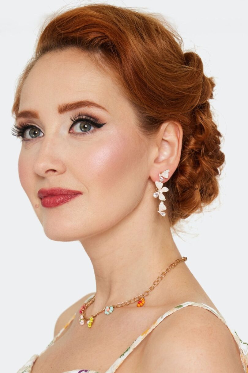 Butterfly Drop Earrings  Shop now at Kitty Darling