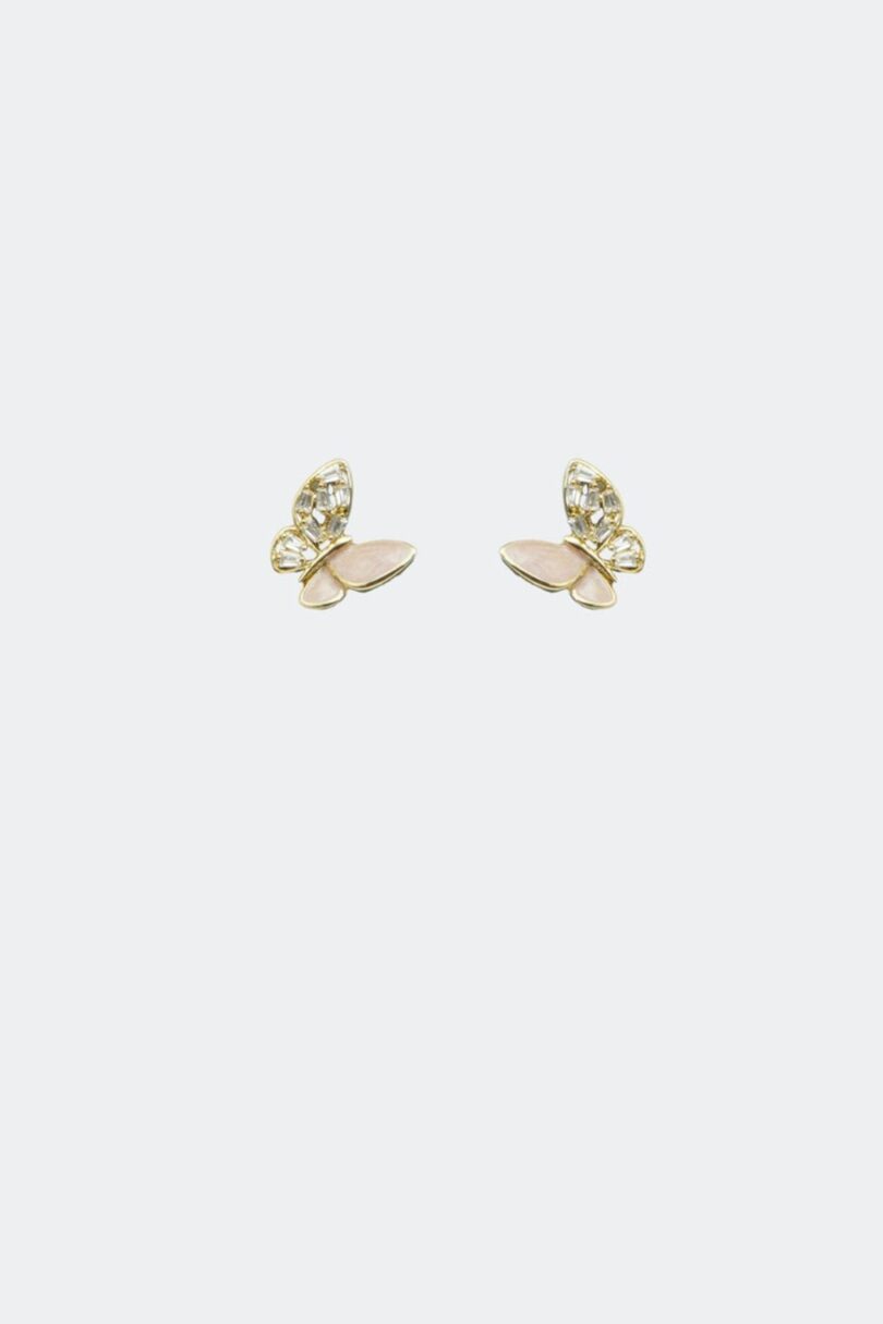 Butterfly Sparkle Stud Earrings  Shop now at Kitty Darling