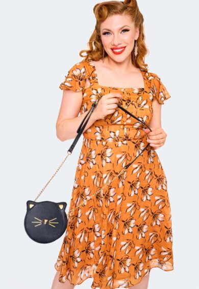 Cat Circle Crossbody Bag – Bags | Kitty Darling