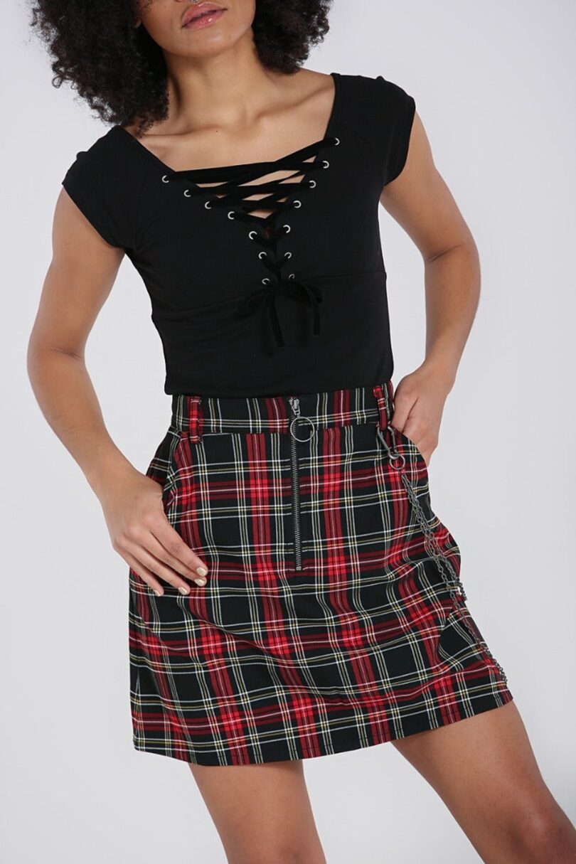 Clash Mini Skirt  Shop now at Kitty Darling