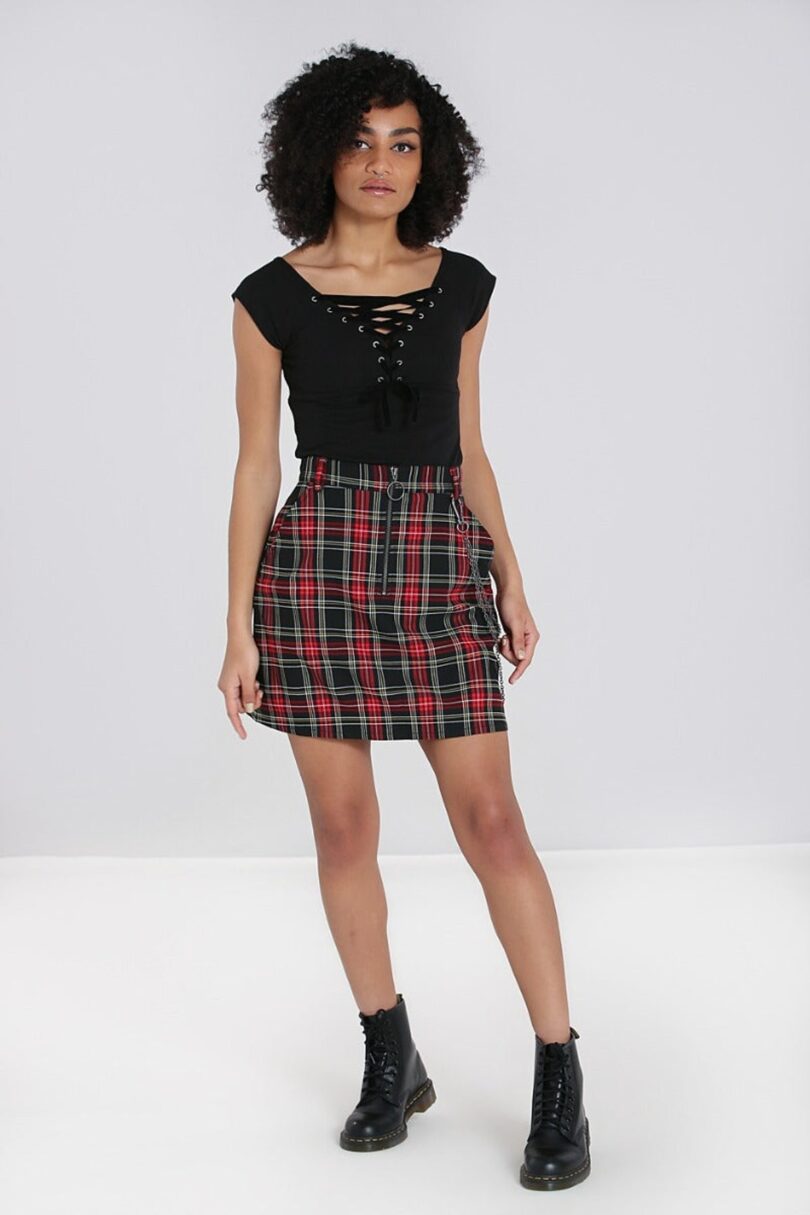 Clash Mini Skirt  Shop now at Kitty Darling