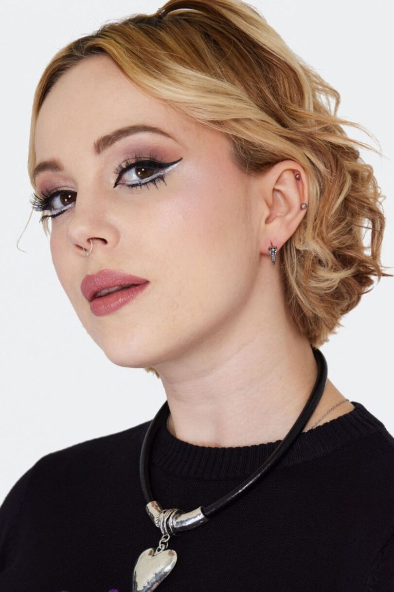 Cobra Snake Huggie Hoop Earrings  Shop now at Kitty Darling