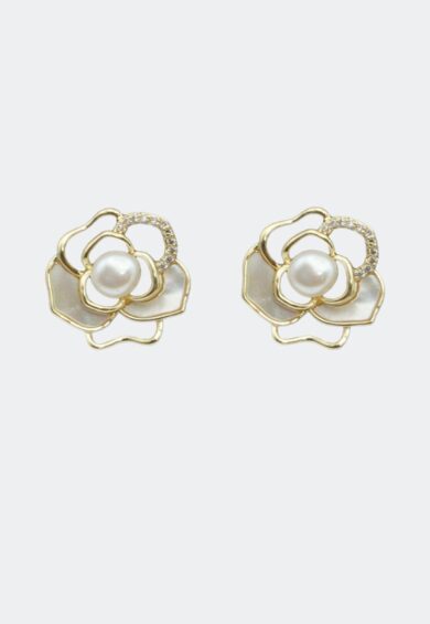 Cut Out Flower Stud Earrings – Jewellery | Kitty Darling