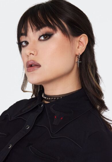 Dagger With Cross Drop Earrings – Jewellery | Kitty Darling