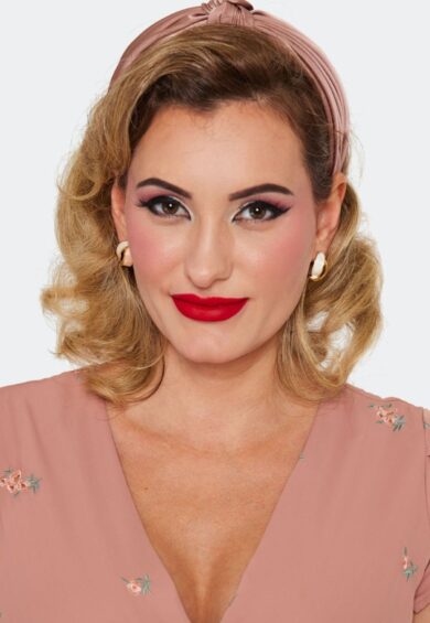 Enamel Coated Twist Earrings Pink – Jewellery | Kitty Darling