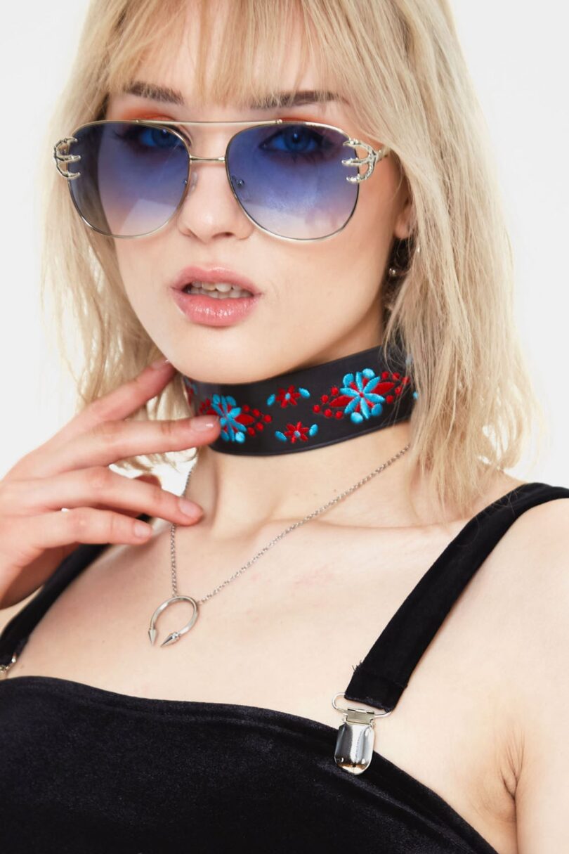 Flower Power Choker  Shop now at Kitty Darling