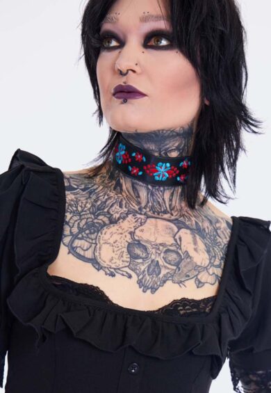 Flower Power Choker – Jewellery | Kitty Darling