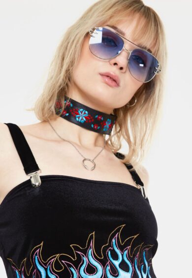 Flower Power Choker – Jewellery | Kitty Darling