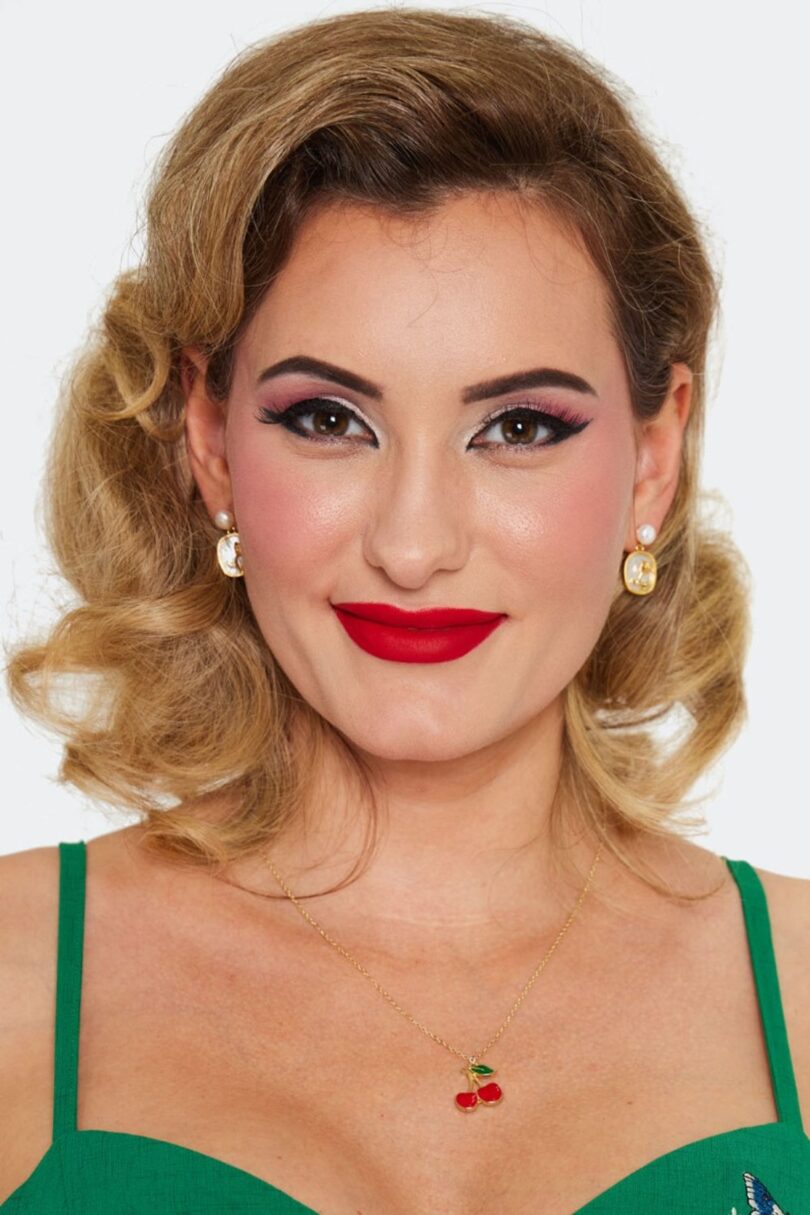Framed Rose Drop Earrings  Shop now at Kitty Darling