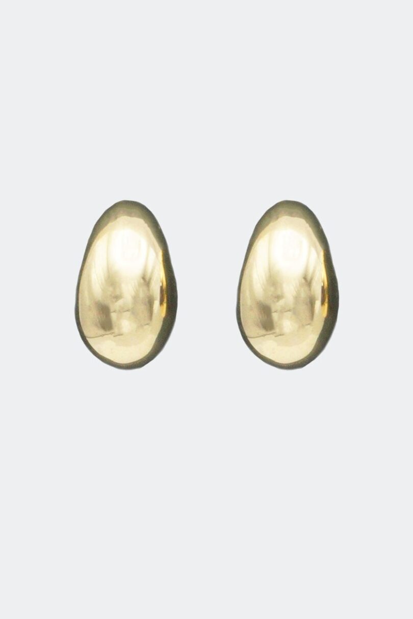 Gold Teardrop Earrings  Shop now at Kitty Darling