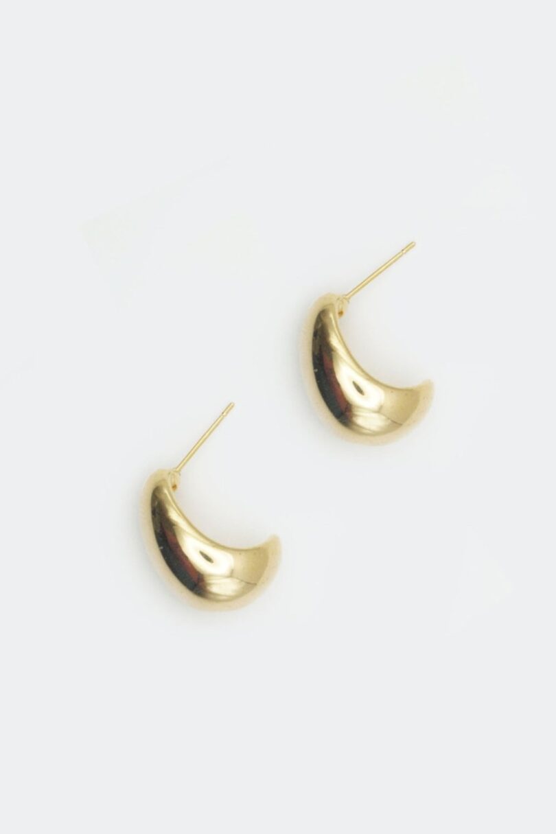 Gold Teardrop Earrings  Shop now at Kitty Darling