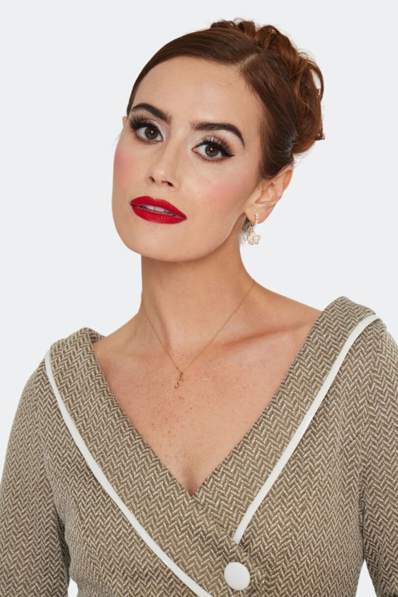 Golden Tone Heel Necklace  Shop now at Kitty Darling