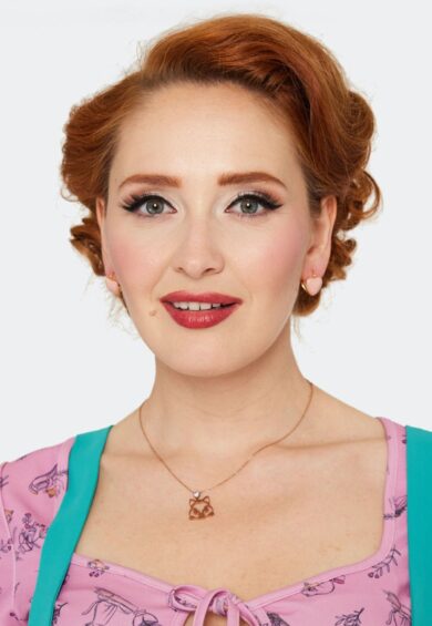 Heart Snap Mini Hoop Earrings Pink – Jewellery | Kitty Darling