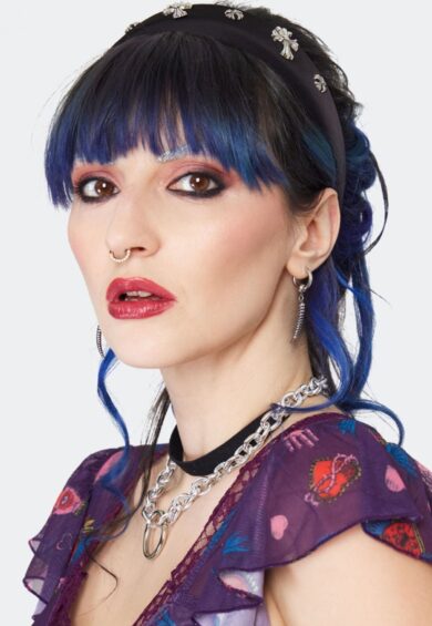 Horn Hoop Silver Earrings – Jewellery | Kitty Darling