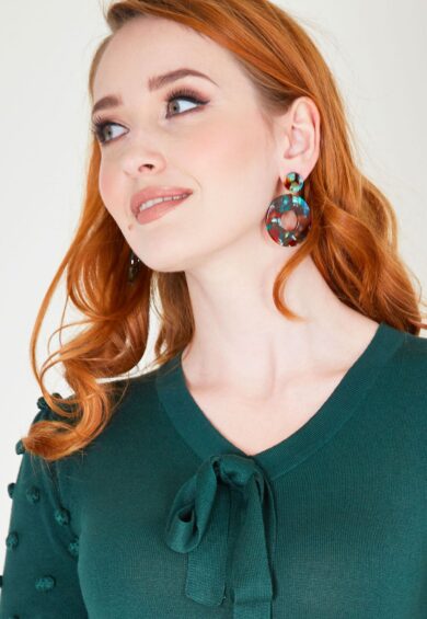 Kaleidoscope Disc Earrings – Jewellery | Kitty Darling