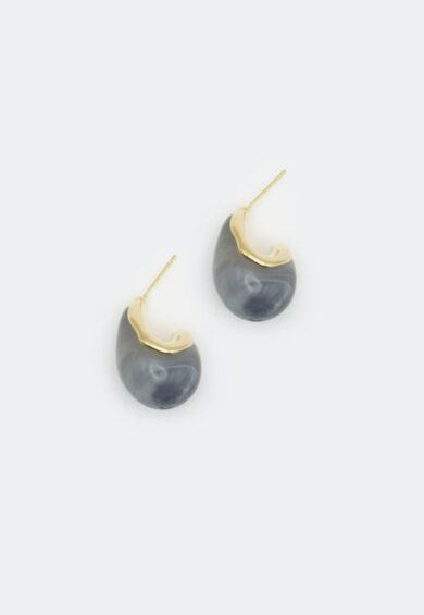 Marble Resin Teardrop Earrings – Jewellery | Kitty Darling