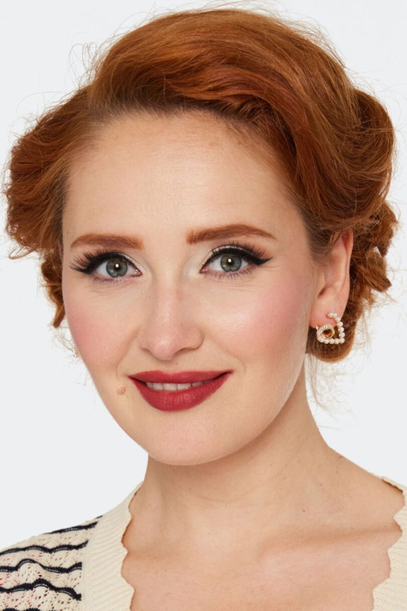 Mini Pearl Abstract Heart Earrings  Shop now at Kitty Darling