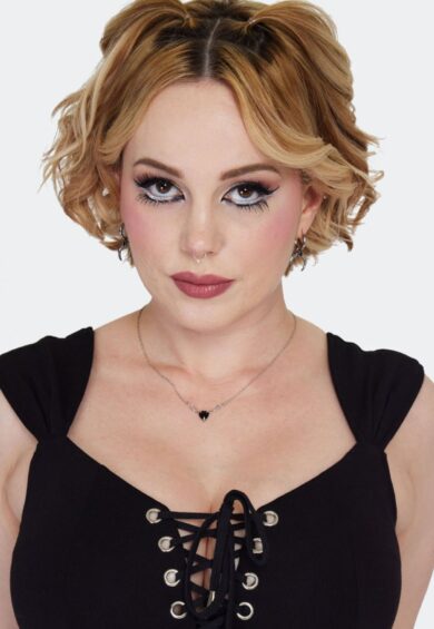 Onyx Crescent Moon Drop Earrings – Jewellery | Kitty Darling