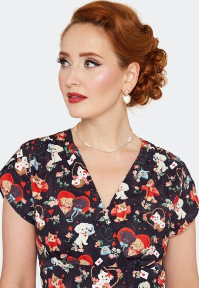 Pearl Beaded Short Necklace – Jewellery | Kitty Darling