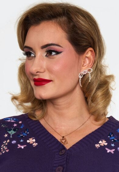 Pearl Bow Drop Earrings – Jewellery | Kitty Darling