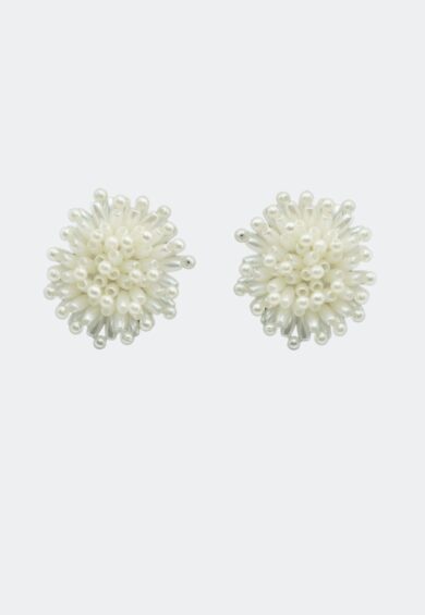 Pearl Cluster Flower Style Earrings – Jewellery | Kitty Darling