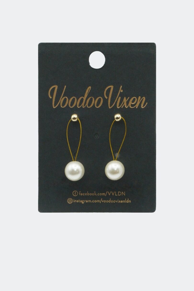 Pearl Drop Earrings  Shop now at Kitty Darling