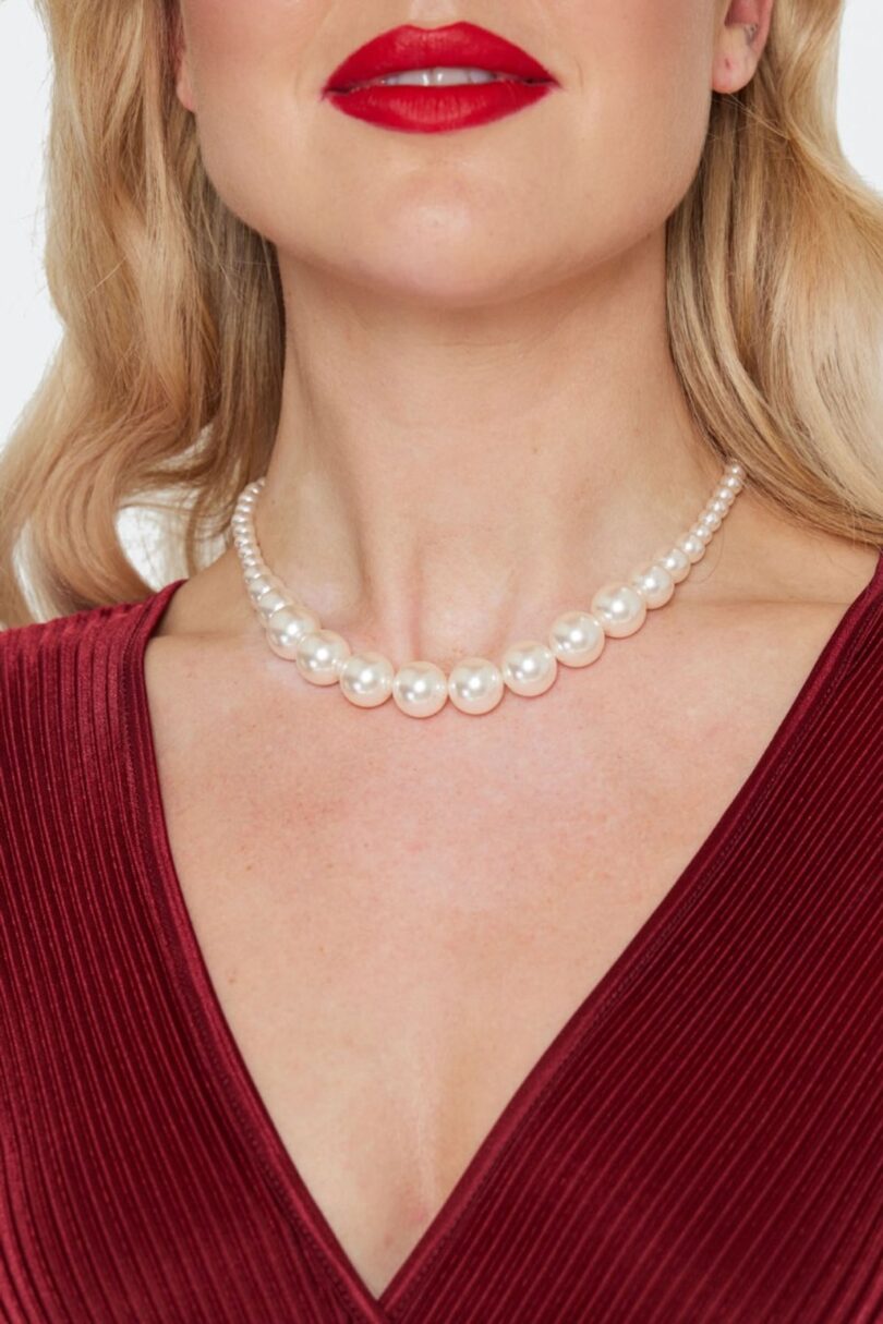 Pearl Single Strand Necklace  Shop now at Kitty Darling