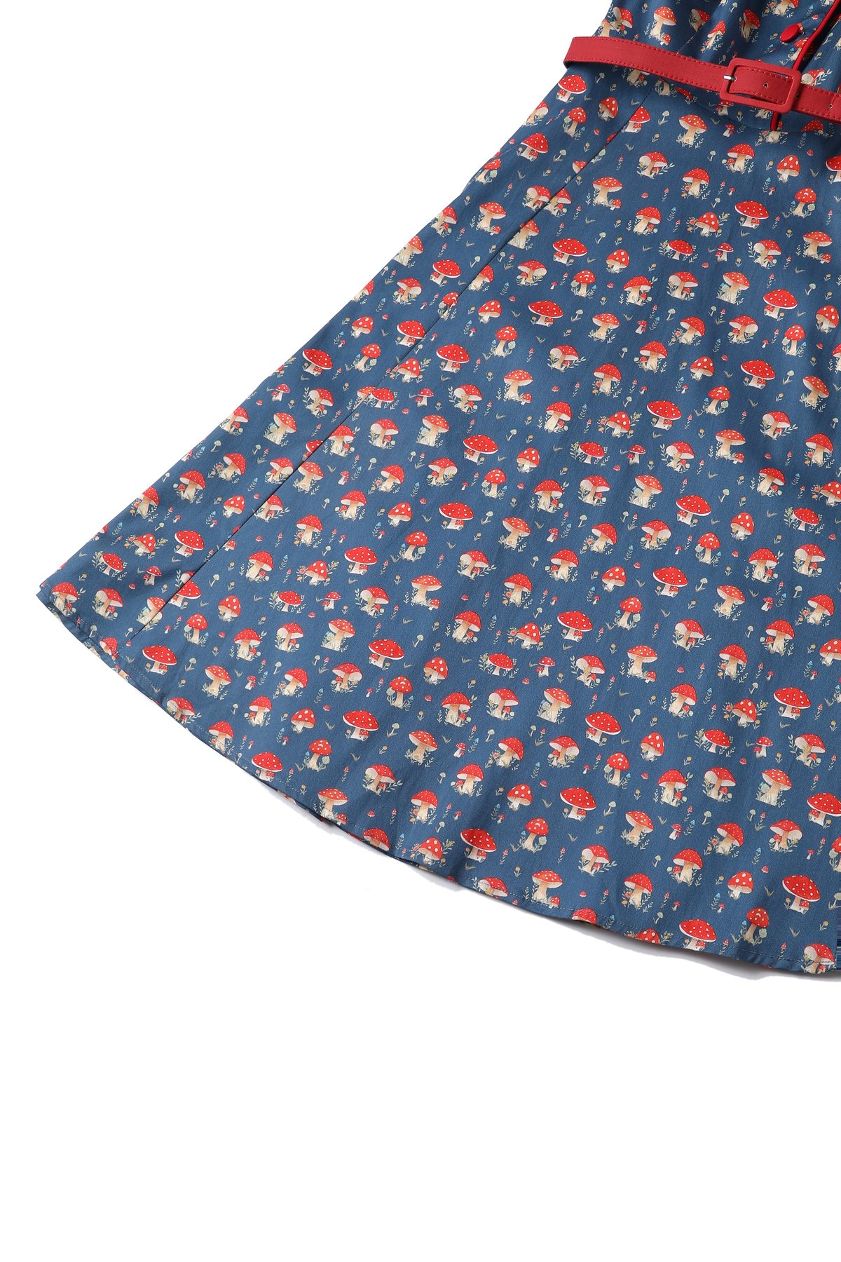 Penelope Rockabilly Navy Blue Mushroom Shirt Dress Penelope Rockabilly Navy Blue Mushroom Shirt Dress Shop now at Kitty Darling