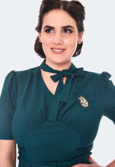 Pineapple Brooch – Jewellery | Kitty Darling