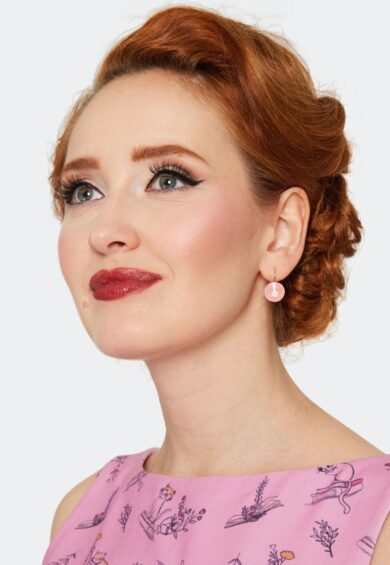 Pink Diamond Earrings – Jewellery | Kitty Darling