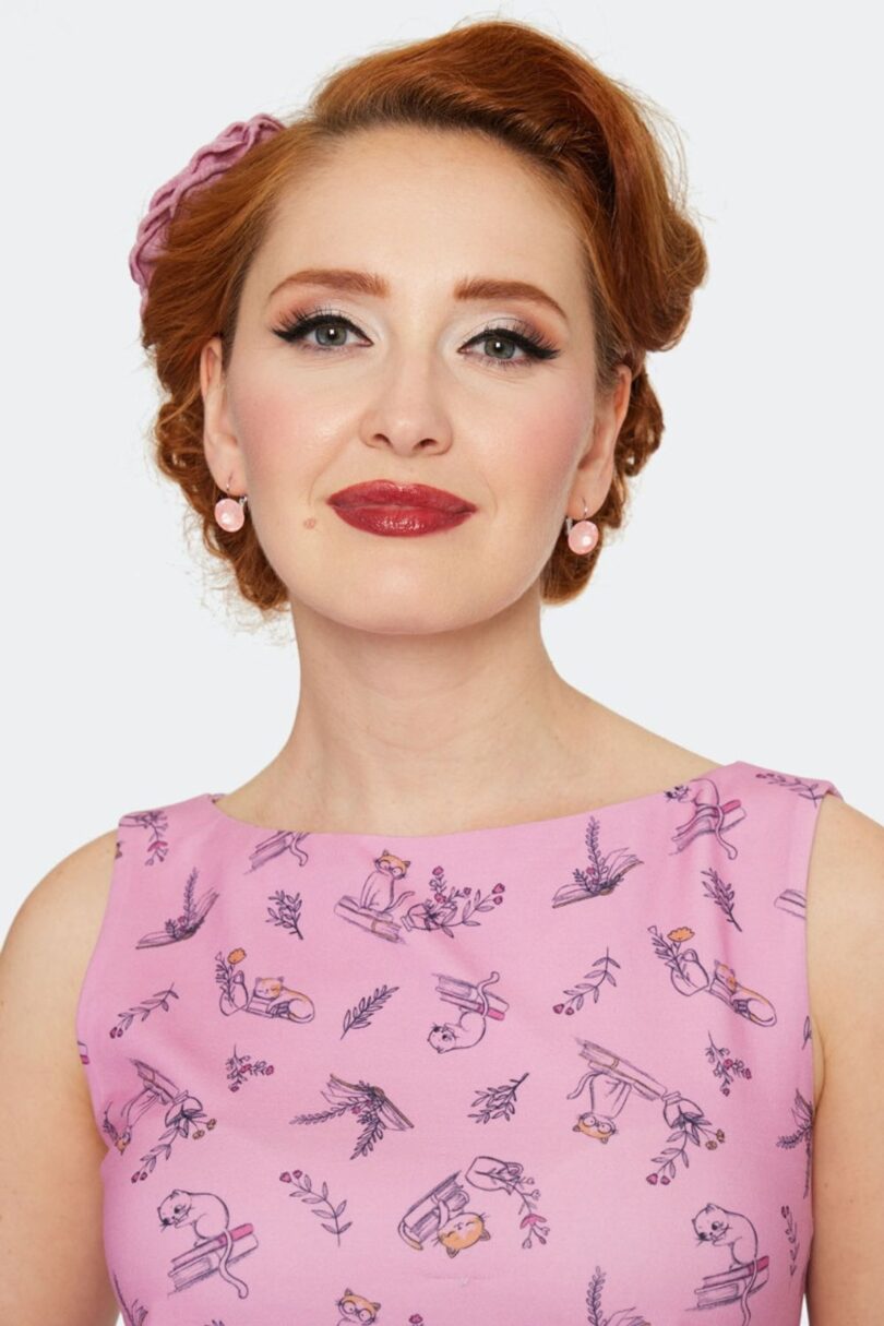 Pink Diamond Earrings  Shop now at Kitty Darling