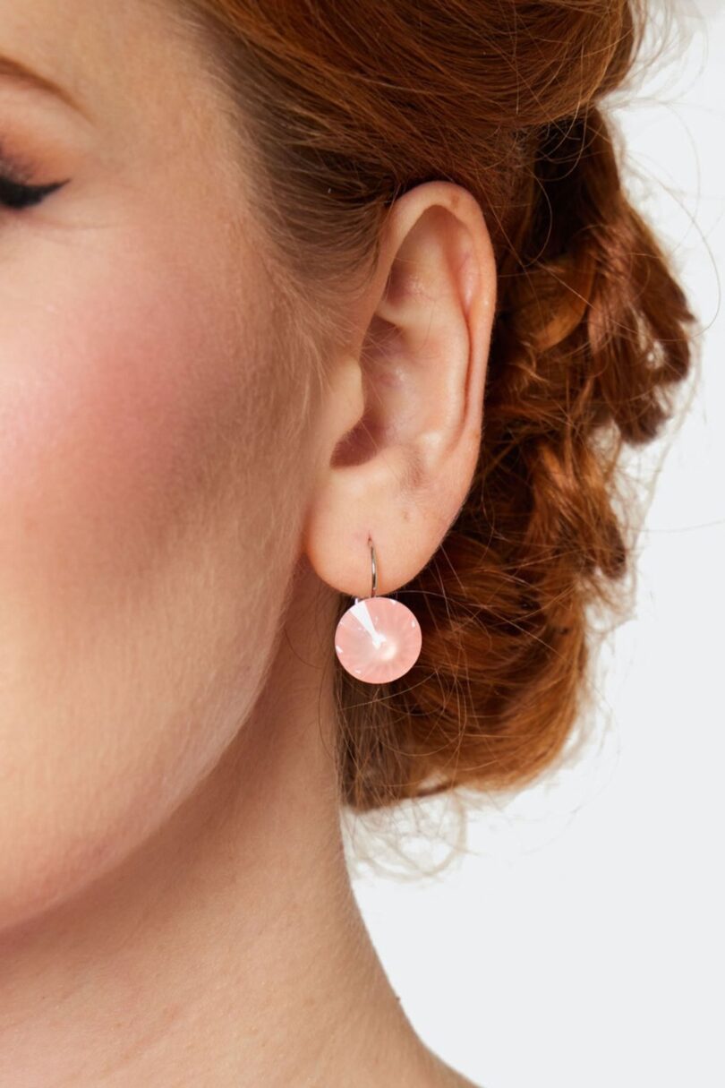 Pink Diamond Earrings  Shop now at Kitty Darling