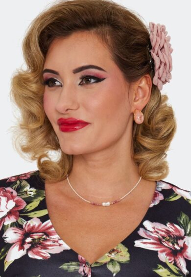 Pink Resin Teardrop Earrings – Jewellery | Kitty Darling