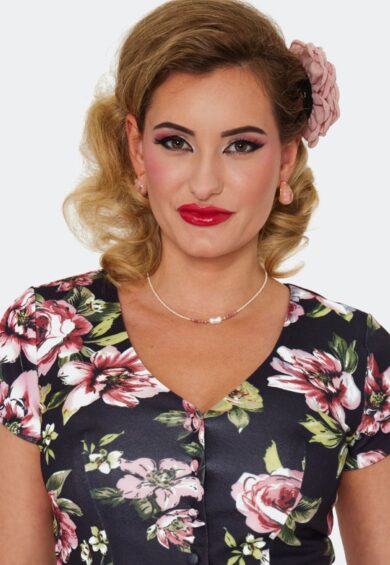 Pink Resin Teardrop Earrings – Jewellery | Kitty Darling