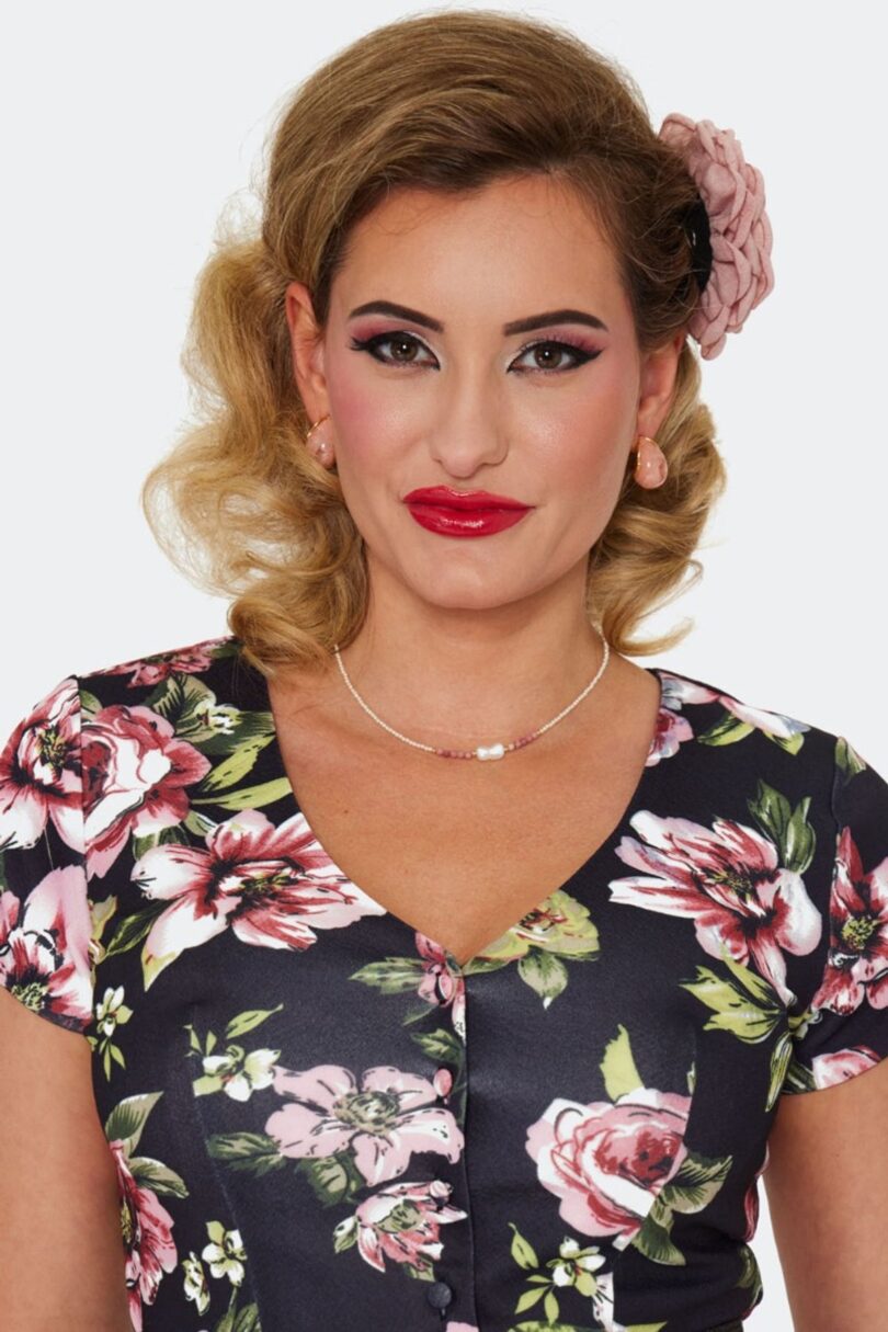 Pink Resin Teardrop Earrings  Shop now at Kitty Darling