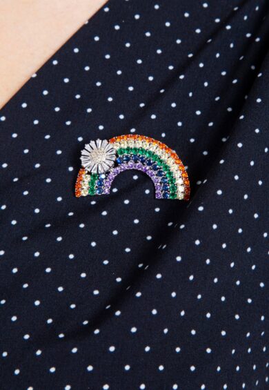 Rainbow Brooch – Jewellery | Kitty Darling