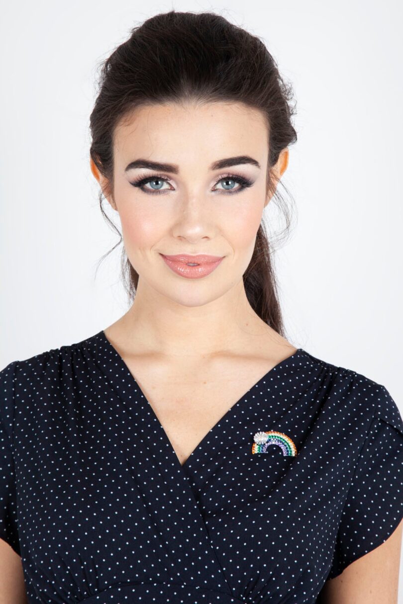 Rainbow Brooch  Shop now at Kitty Darling