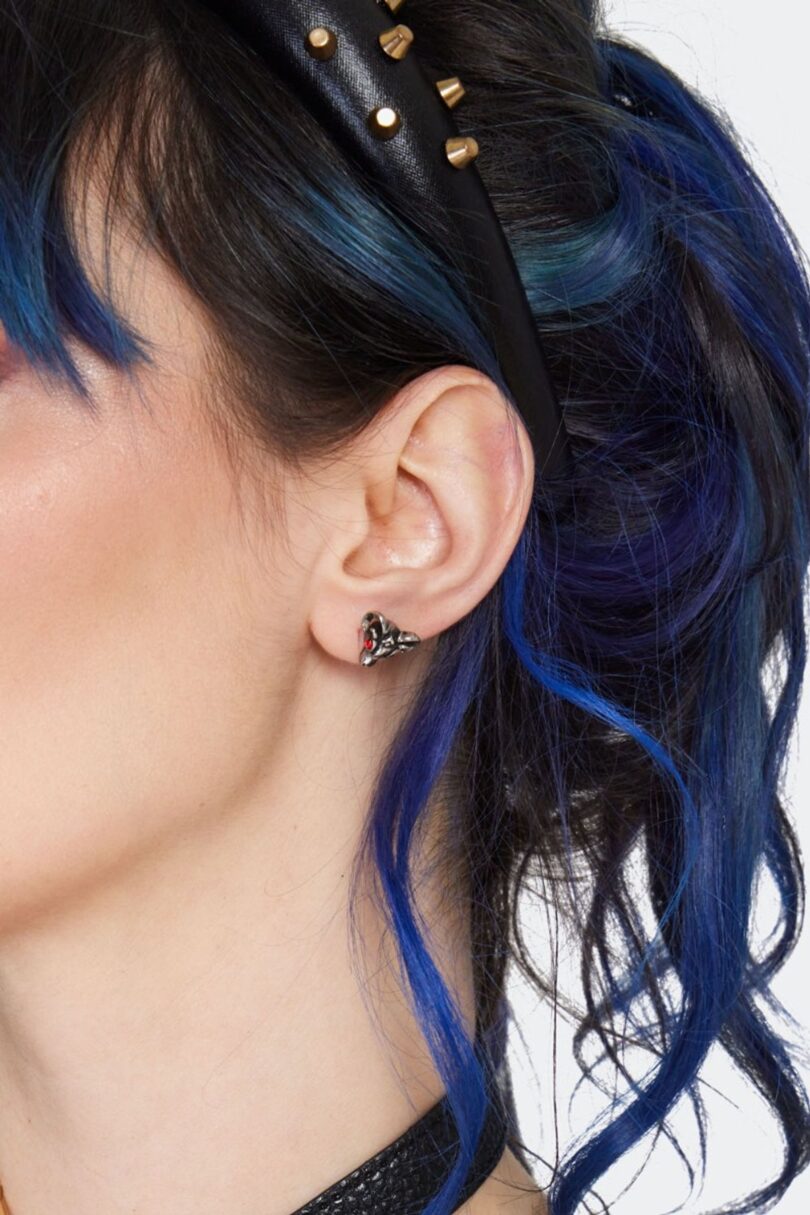 Ramhead Studded Earrings  Shop now at Kitty Darling