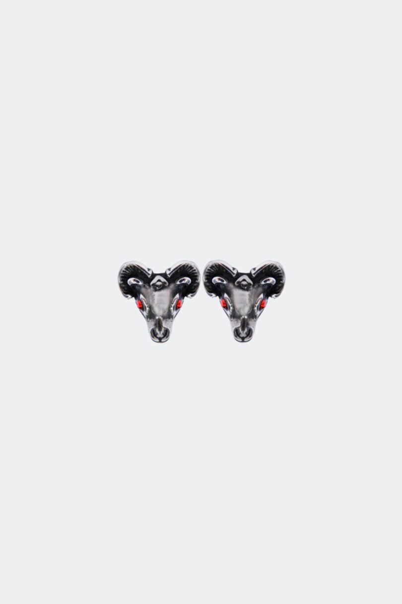 Ramhead Studded Earrings  Shop now at Kitty Darling
