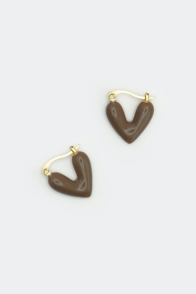 Resin Mini Hoop Earrings  Shop now at Kitty Darling