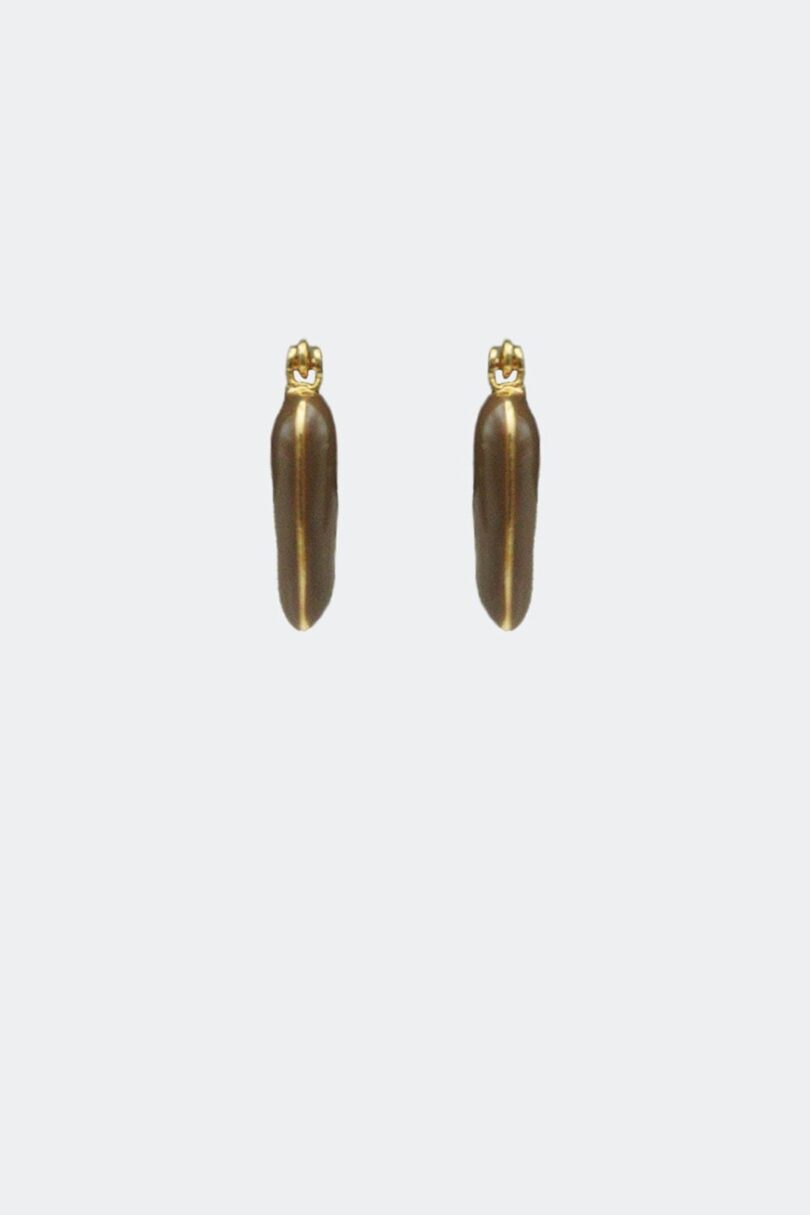 Resin Mini Hoop Earrings  Shop now at Kitty Darling