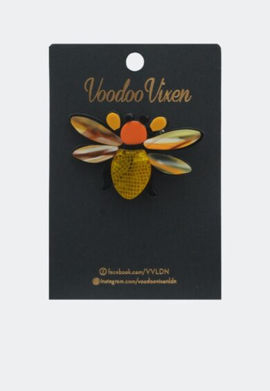 Resin Orange Bug Brooch – Jewellery | Kitty Darling