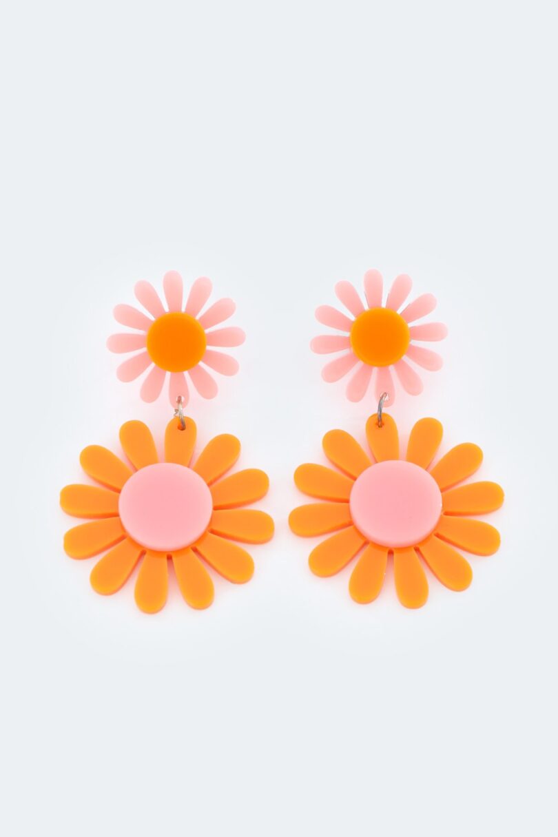 Retro Flower Earrings  Shop now at Kitty Darling