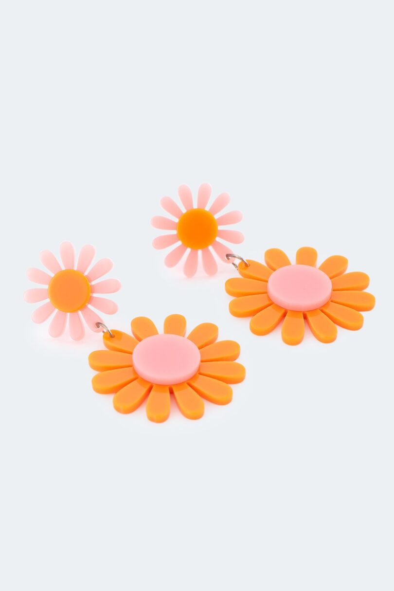 Retro Flower Earrings  Shop now at Kitty Darling