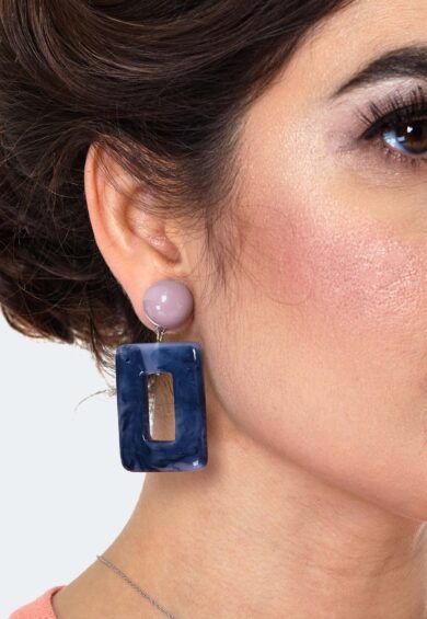 Retro Square Drop Earrings – Jewellery | Kitty Darling