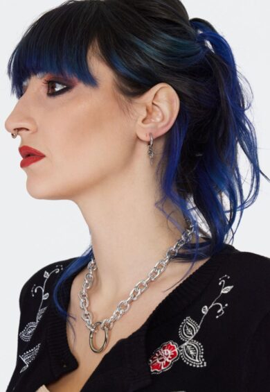 Rose And Dagger Drop Earrings – Jewellery | Kitty Darling