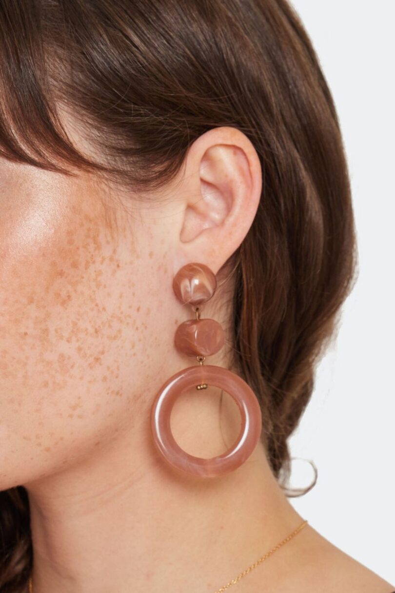 Round Drop Earrings  Shop now at Kitty Darling
