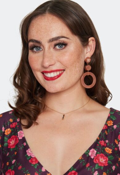 Round Drop Earrings – Jewellery | Kitty Darling