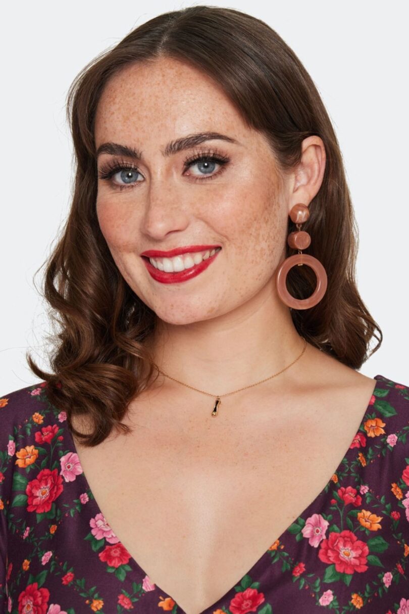 Round Drop Earrings  Shop now at Kitty Darling